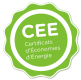 Logo CEE, dispositif de soutien pour la transition énergétique.